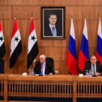 Press conference for al-Moallem, Borisov and Lavrov