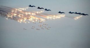 طائرات مجهولة تقصف قوات للجيش السوري وحلفاءه بديرالزور