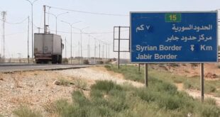 ماذا يجري في منفذ جابر الأردني الحدودي مع سورية.. 240 شاحنة عالقة !