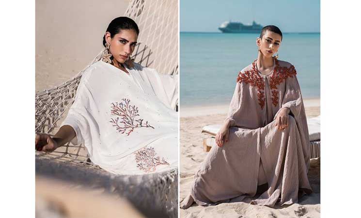 لأول مرة في السعودية عرض أزياء في مكان مفتوح على شاطئ البحر