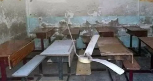 مدير تربية دمشق يوضح حقيقة سقوط مروحة سقفية على طالب في مدرسة بدمشق