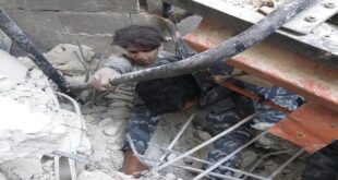 جرحى بانهيار بناء من 6 طوابق في ريف دمشق