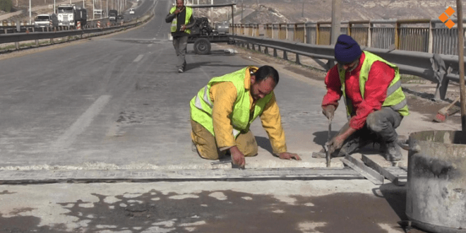 صيانة أهم جسر في سورية جسر الرستن في حمص جاهز مطلع 2021