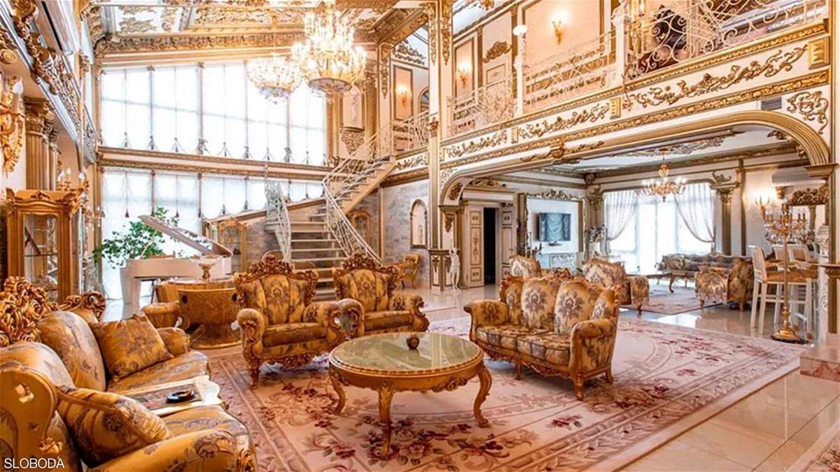 قصر مطلي بالذهب للبيع بسعر بخس في روسيا.. والسبب؟