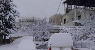 الثلوج قادمة.. تبدأ الاحد في القلمون والثلاثاء تمتد الى مناطق واسعة من سورية