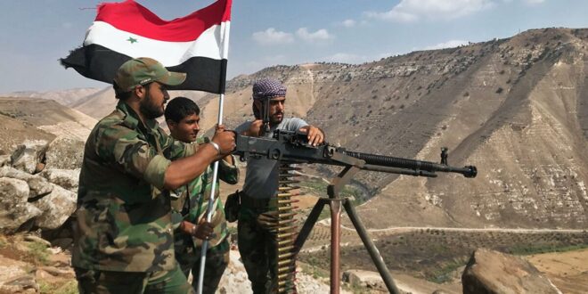 هجوم مسلح على نقطة عسكرية للجيش السوري في درعا
