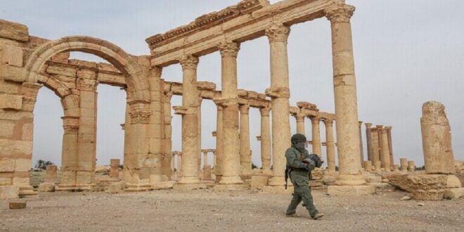 الجيش الروسي يدمر شبكة كهوف لقيادة المسلحين قرب تدمر