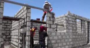مشروع لإيواء 300 عائلة سورية بمساكن إسمنتية