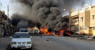 إصابة 8 أشخاص بينهم طفلة بحالة خطرة جراء انفجار عبوة ناسفة بحمص