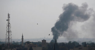 قصف أمريكي يستهدف شاحنة في مدينة البوكمال السورية