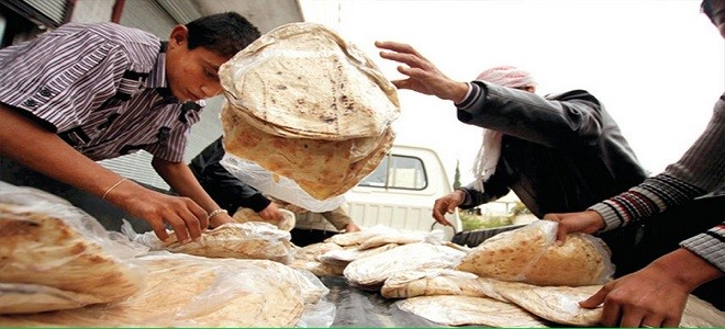 بيانات: الأسرة السورية تحصل شهرياً على دعم للخبز ما بين 30 - 60 ألف ليرة..!