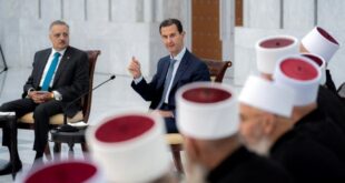 الرئيس الأسد يستقبل وفداً لبنانياً برئاسة طلال أرسلان