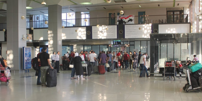 وزارة النقل توضح حقيقة سرقة أمتعة الركاب في مطار دمشق الدولي