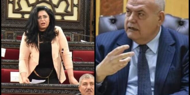 برلمانية سورية تهاجم وزير التموين وتطالب بحضوره