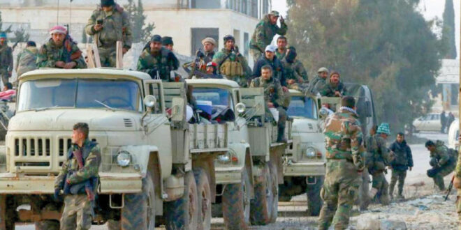 الجيش السوري يحشد شمال وغرب حلب لردع أي مغامرة تركية