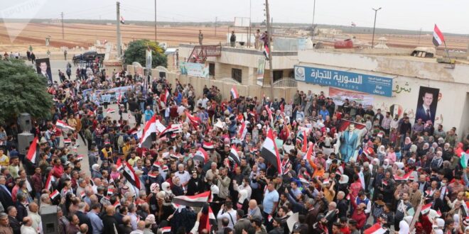 توسع الاحتجاجات العربية الكردية في الشمال السوري رفضا للتواجد التركي... فيديو وصور