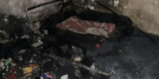 وفاة طفلة جراء حريق منزل في اللاذقية