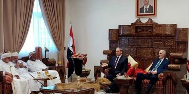 الكشف عن لقاء ثلاثي جمع "سلطنة عُمان وإيران ووزير الخارجية السوري بدمشق