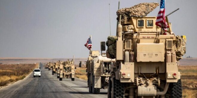 في أكبر عملية إخراج.. خروج 270 آلية تابعة للاحتلال الأمريكي من سورية إلى شمال العراق