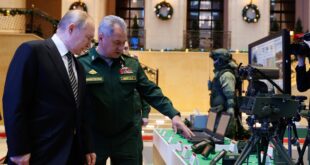 شويغو يعرض على بوتين نظاما لإدارة القوات استخدم في سوريا