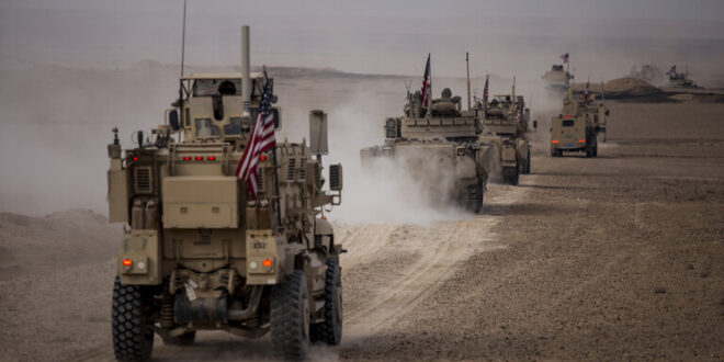 "سانا": القوات الأمريكية تخرج 128 آلية تحمل دبابات ونفطا مسروقا من ريف الحسكة إلى شمال العراق