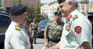 رئيس أركان الجيش الأردني: سنتصدى بقوة لعمليات