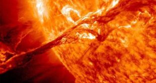 عاصفة شمسية هائلة تهدد بتعطيل الاتصالات على الارض لأشهر