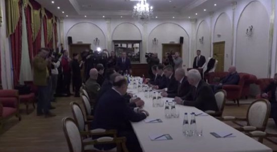 اختتام المفاوضات بين روسيا وأوكرانيا في بيلاروس