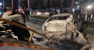 اصابة شخصين في حادث سير على اوتستراد المزة في دمشق