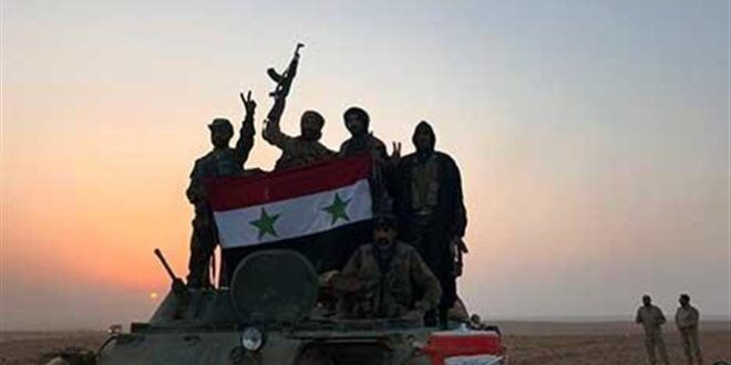 الجيش السوري يكثف عملياته في البادية
