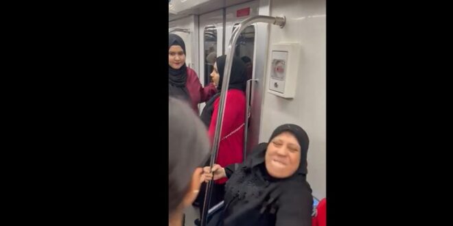 مصر.. فيديو يثير جدلا واسعا داخل عربة سيدات مترو الأنفاق