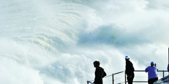 فيديو لأمواج ضخمة تجتاح سيدني وتصل للمنازل.. إحداها بلغ ارتفاعها خمسة أمتار (فيديو)