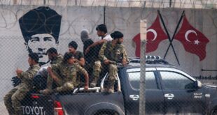 الجيش التركي يبني جداراً اسمنتياً على جبهة مقابلة لتل رفعت