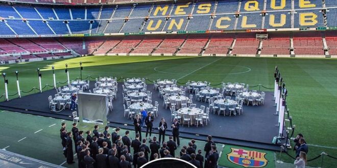 برشلونة يعرض ملعب "كامب نو" من أجل إقامة حفلات الزفاف بمقابل مادي