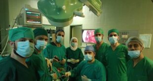 مشفى الأسد الجامعي يسجل عملية جراحية ناجحة