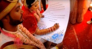 عروسان هنديان يتعهدان بشروط "غريبة" في عقد زواجهما (فيديو)