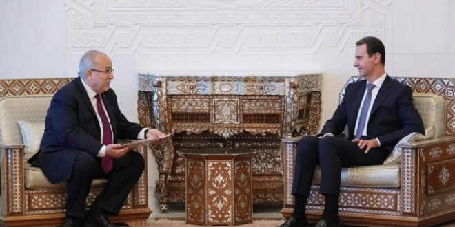 وزير خارجية الجزائر في لقائه مع الأسد: العالم العربي بحاجة إلى سوريا وليس العكس