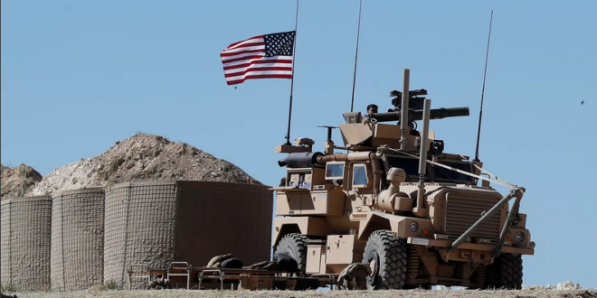 الجيش السوري يتصدى لرتل مدرعات أمريكي