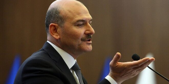 وزير الداخلية التركي: القبض على من حرق العلم التركي
