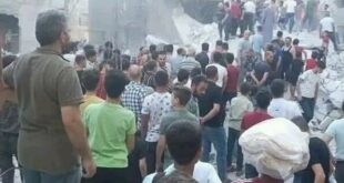 محافظ حلب يشكل لجنة للتحقيق في انهيار بناء الفردوس.. وتقريرها خلال ٢٤ ساعة