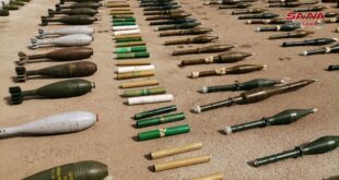 ضبط كميات كبيرة من الأسلحة في ريف درعا