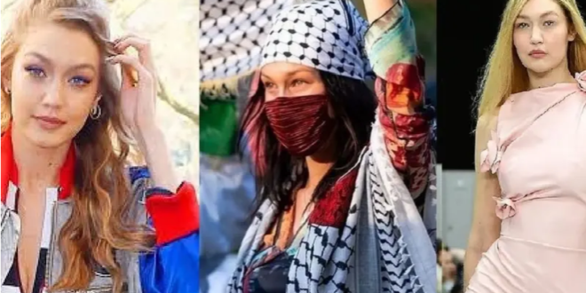 عارضة الأزياء الفلسطينية الأصل تنقلب