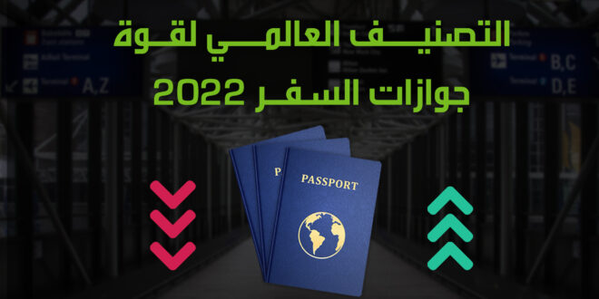 التصنيف العالمي لقوة جوازات السفر 2022