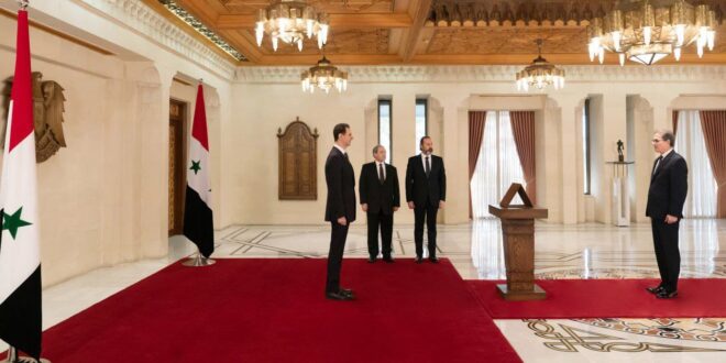 أمام الرئيس الأسد.. أربعة سفراء يؤدون اليمين الدستورية