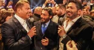 لأول مرة تحدث.. عمرو دياب وتامر حسني يغنيان معاً أغنية “يا أنا يا لأ”.. عرس من؟