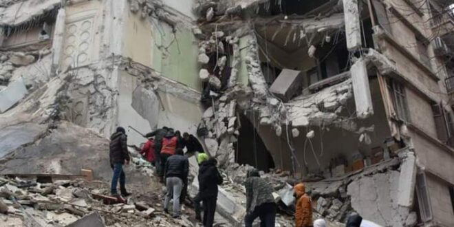 أكثر من 2500 سوري ضحايا الزلزال المدمر حتى اللحظة